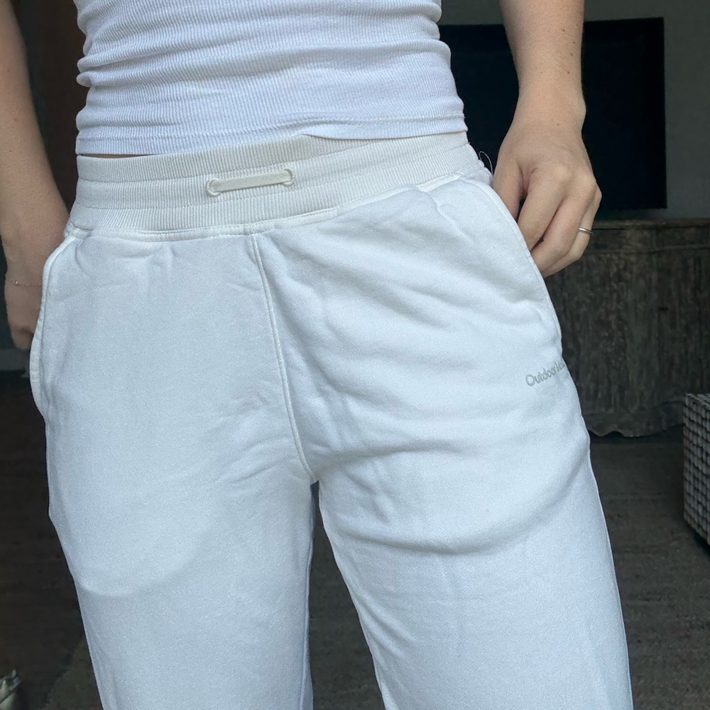 Outdoor Voices White Joggers
